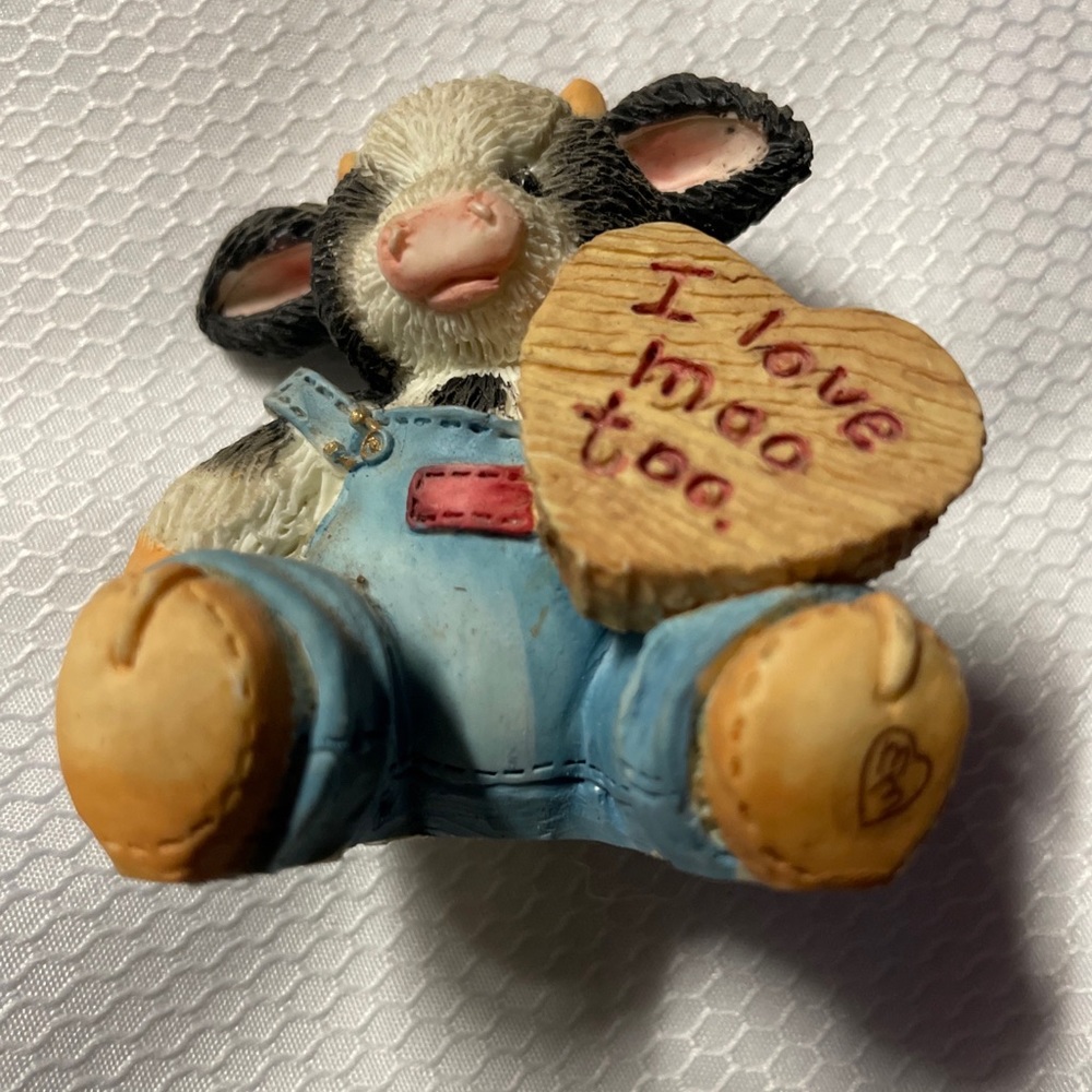 Mary’s Moo Moos ‘I Love Moo Too’ - 1994 Figurine Cow #830